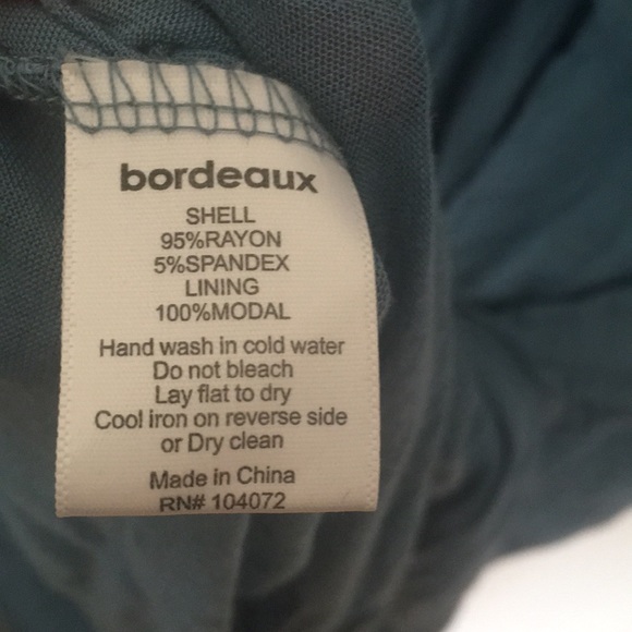 Anthropologie Bordeaux sleeveless dress - Picture 8 of 8